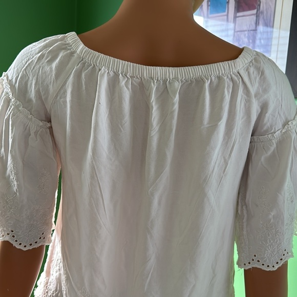 🪻🪻Ann Taylor Loft Boho Chic Short Sleeved Top🪻🪻 - Picture 5 of 10